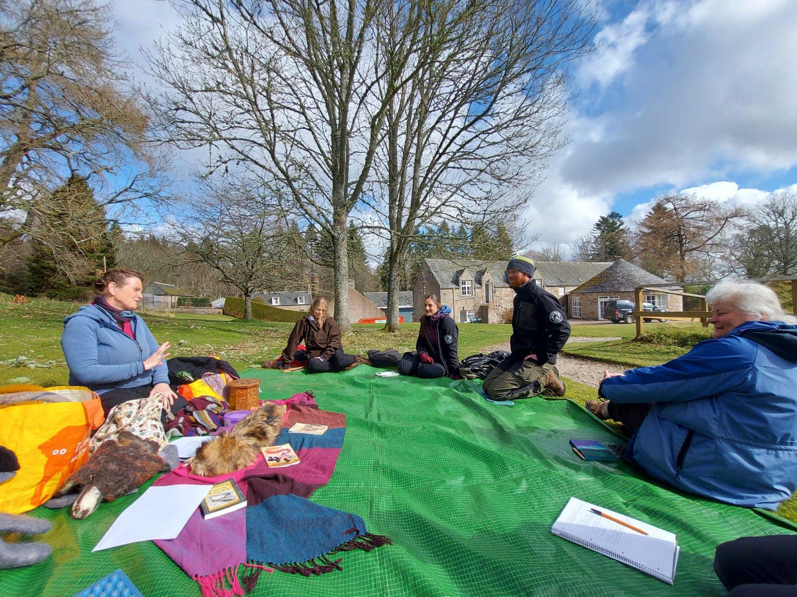 People story telling at Crathes Castle
