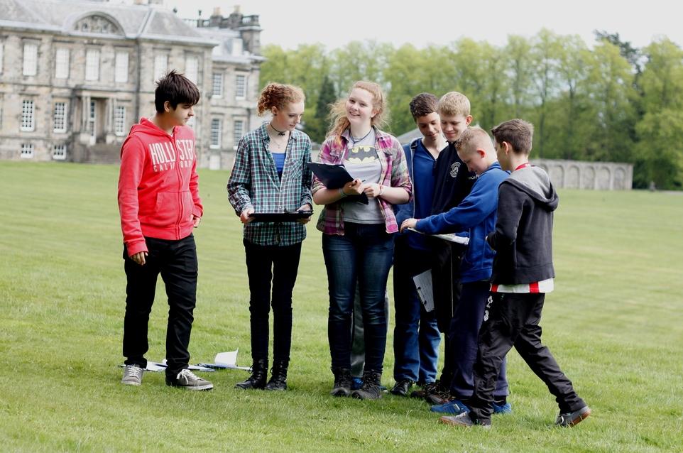 junior Rangers 2013 Hopetoun completing task
