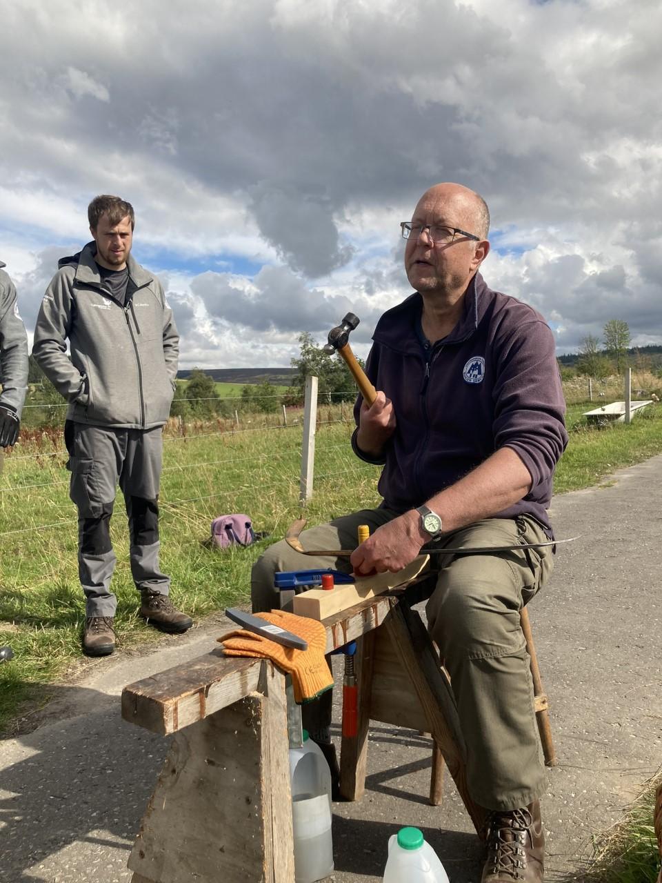 Group training about biodiversity